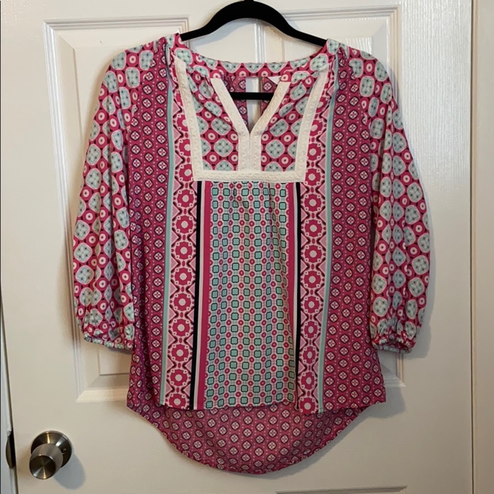 Crown & Ivy tunic top XS